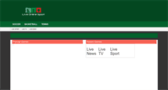 Desktop Screenshot of liveonlinesport.com